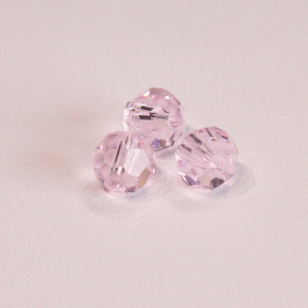 SWAROVSKI STRASS®<br>Rosaline Faceted Round Bead