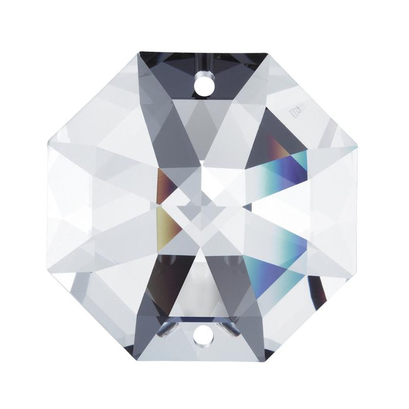 SWAROVSKI STRASS® <BR>Crystal 2-Hole Octagon (20-60mm)