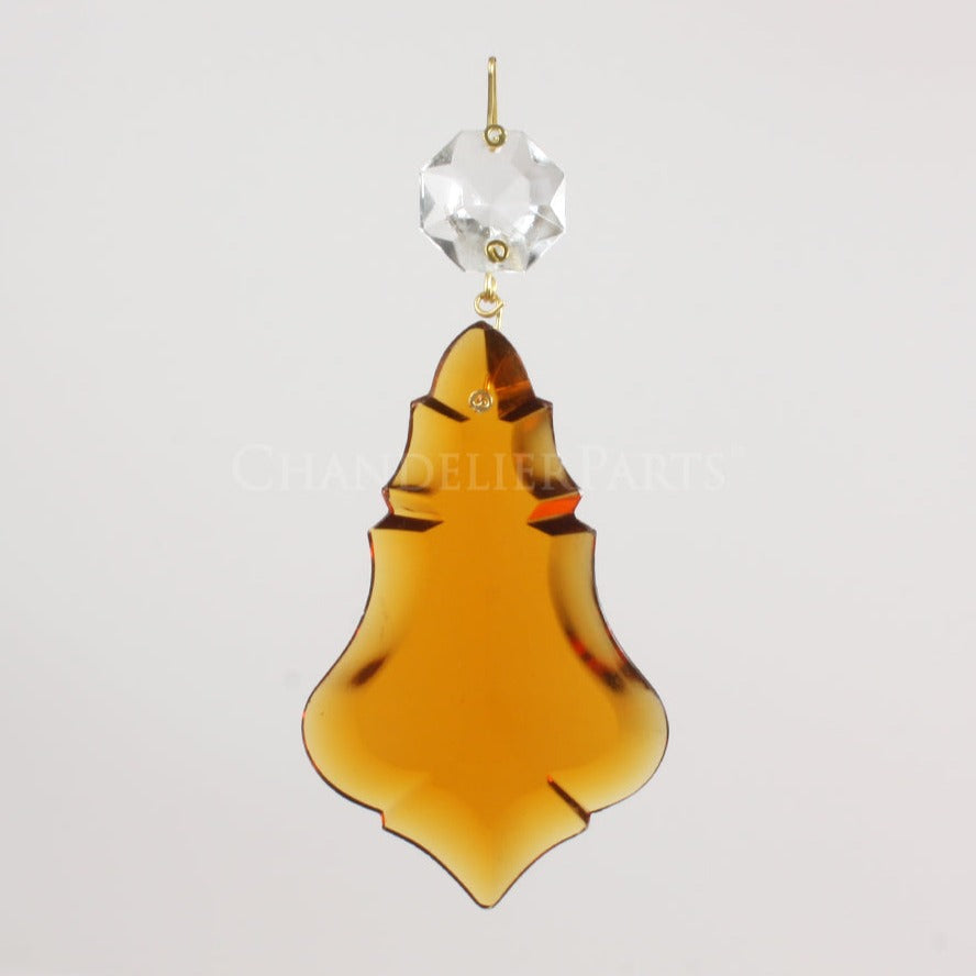 Colored Czech Crystal Pendalogue <br> (Multiple Sizes/Colors)