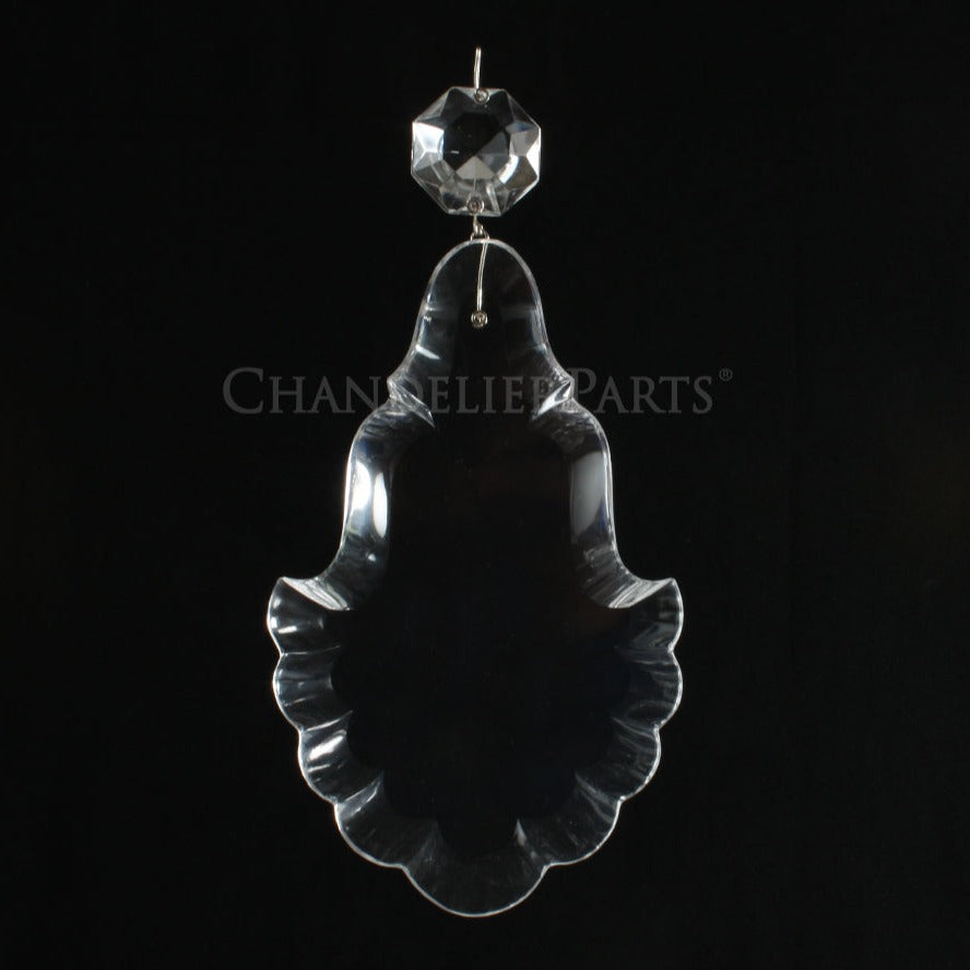 Czech Crystal Pendalogue w/ Top Bead