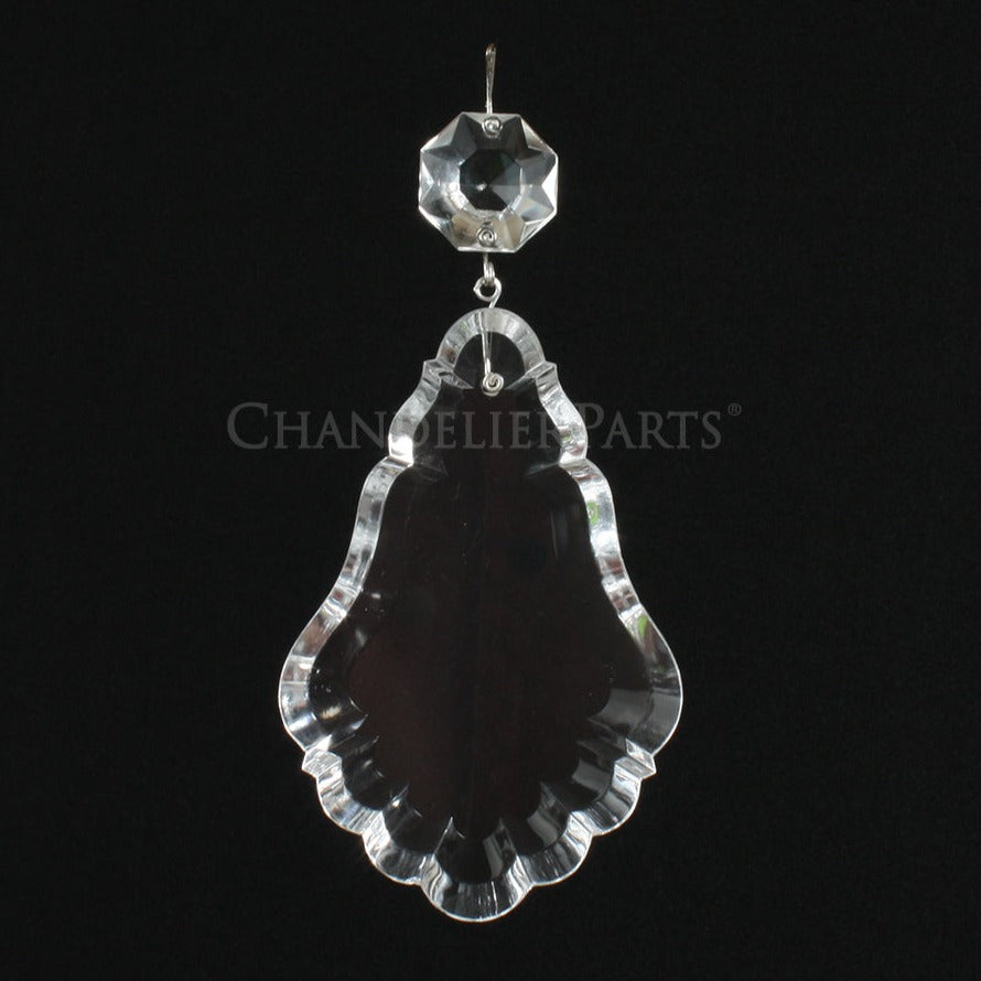 Czech Crystal Pendalogue w/ Top Bead