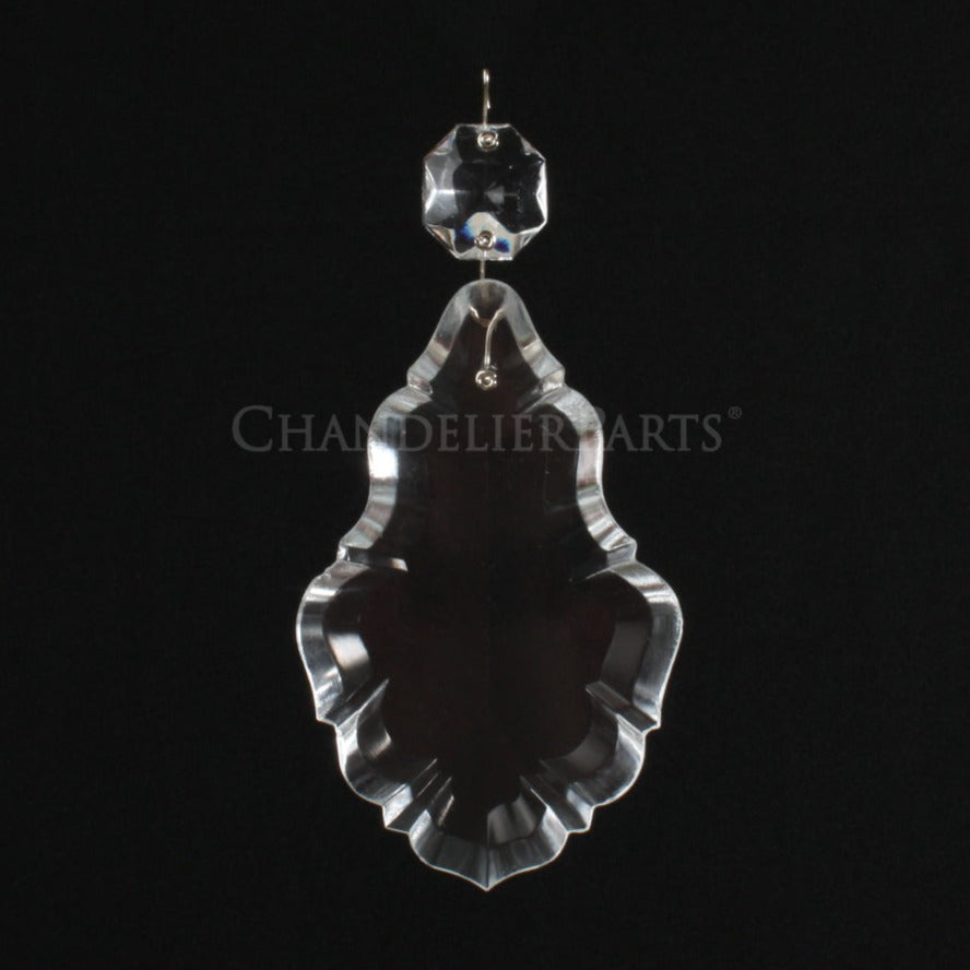 Czech Crystal Pendalogue w/ Top Bead