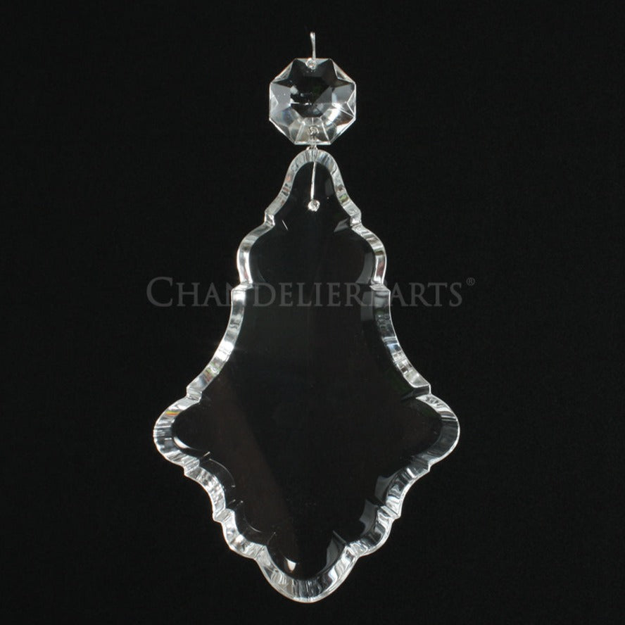 Czech Crystal Pendalogue w/ Top Bead