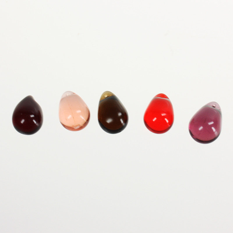 18mm Colored Czech Grape