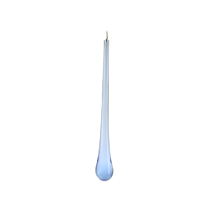 6" Colored Smooth Murano Raindrop