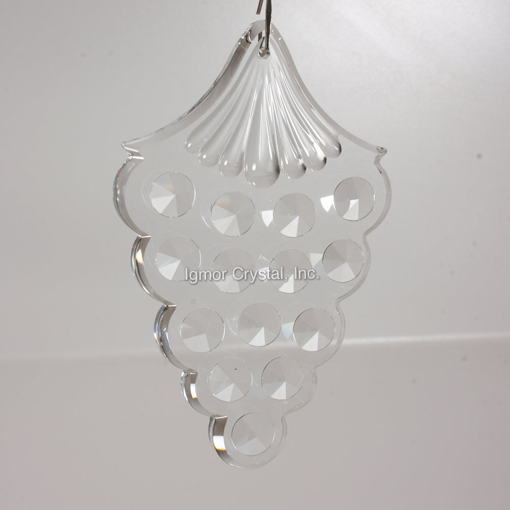 SWAROVSKI® STRASS<br>100mm Crystal Grape Cluster Pendalogue (No Logo)