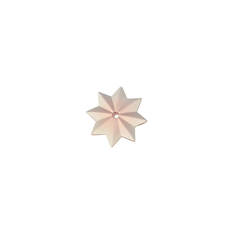 40mm Colored Crystal Star w/ Center Hole (Blemished)