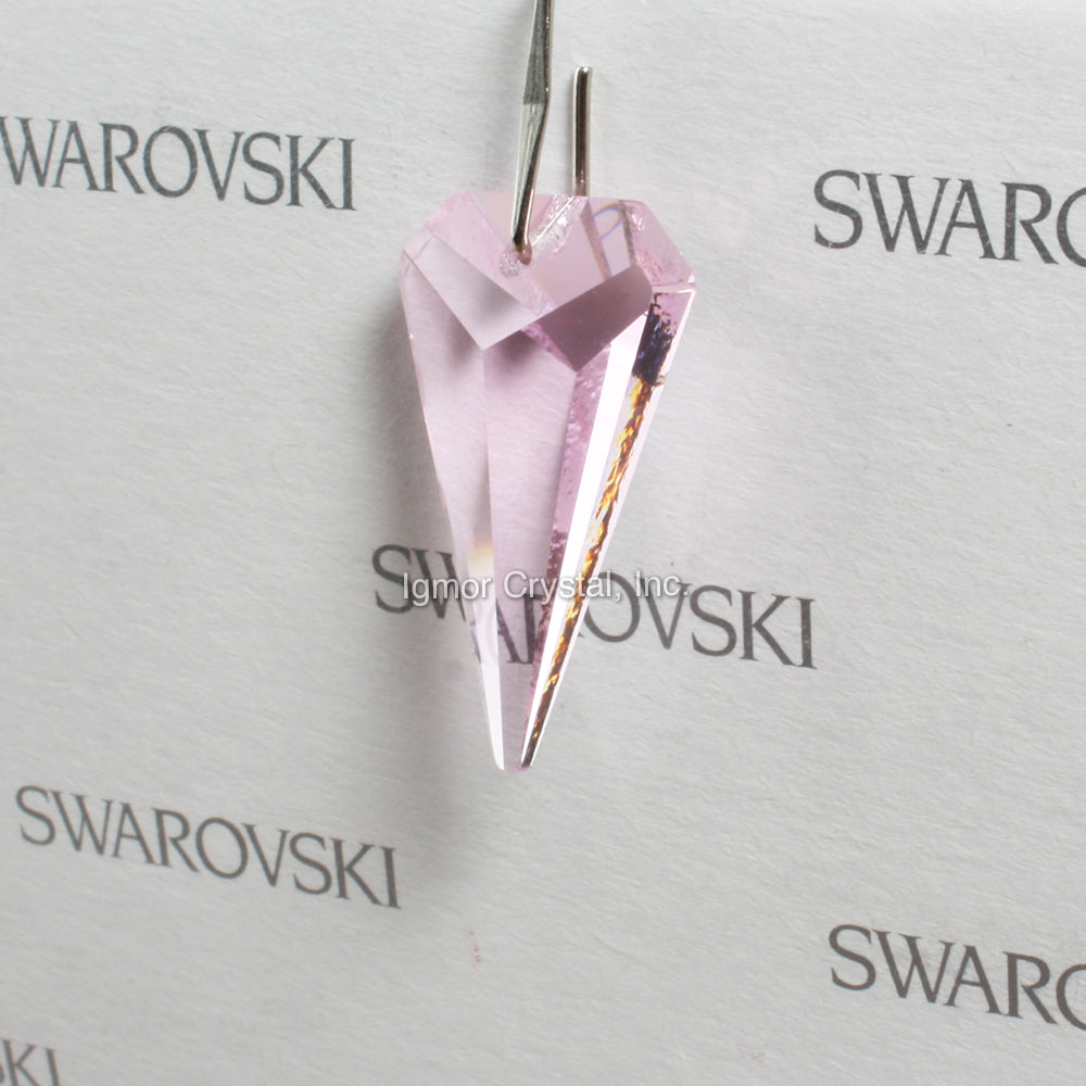 SWAROVSKI® STRASS <br> 25mm Rosaline Triangle Prism (No Logo)