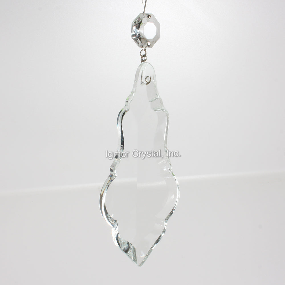 5" Czech Pendalogue w/ Top Bead