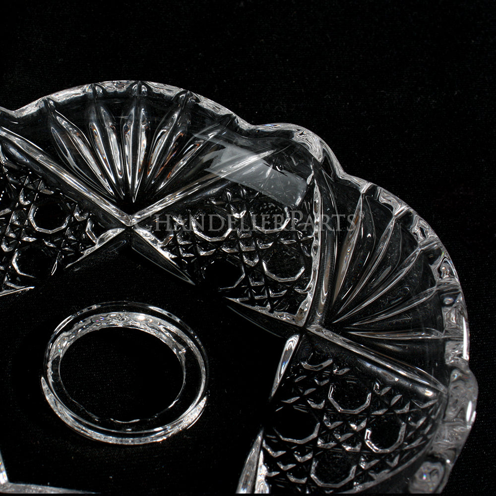 4" No Pin Pressed Bobeche