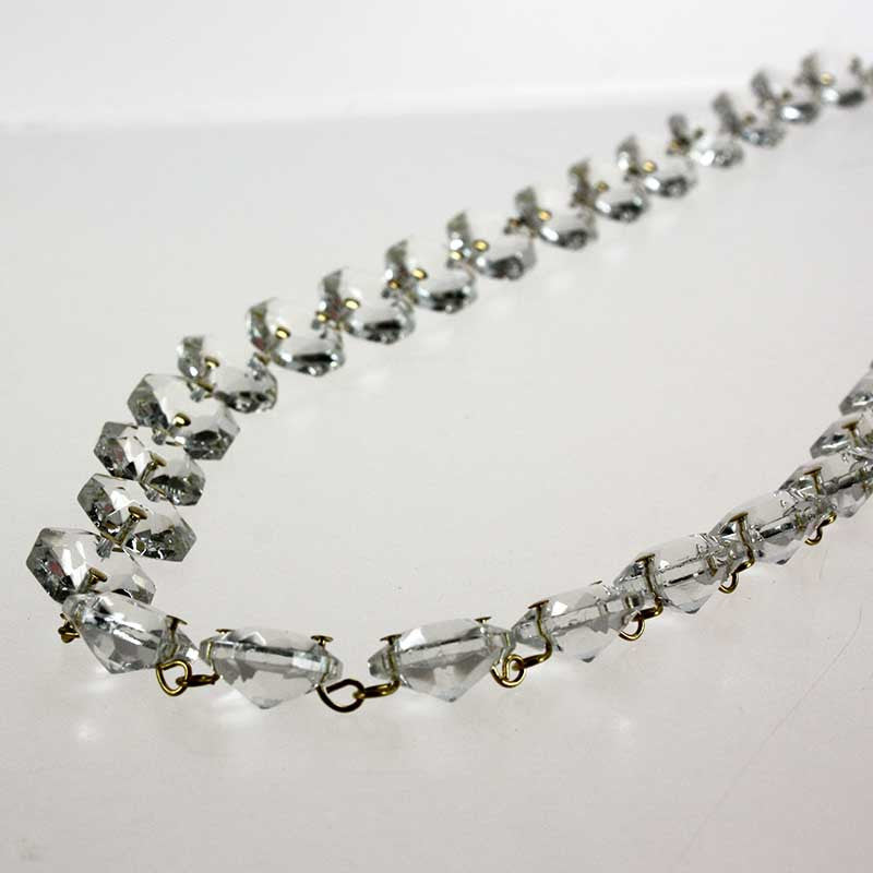 39" Clear Uniform Octagon Chain