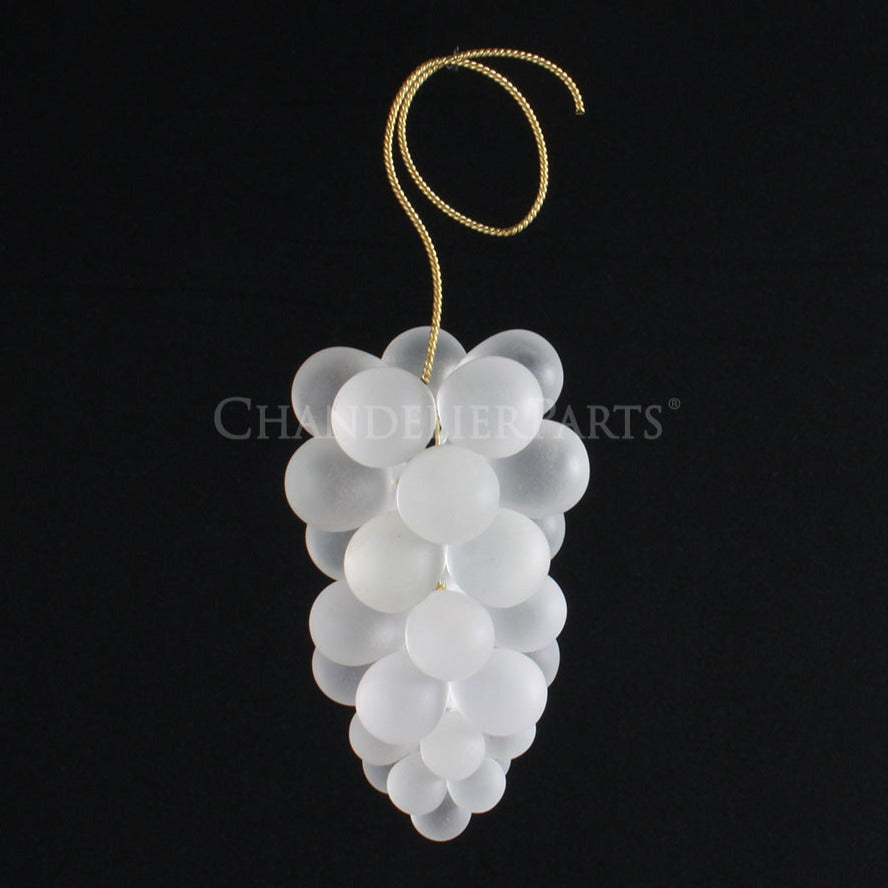 36 Crystal Grape Cluster w/ Gold Wire <br> (4 colors)