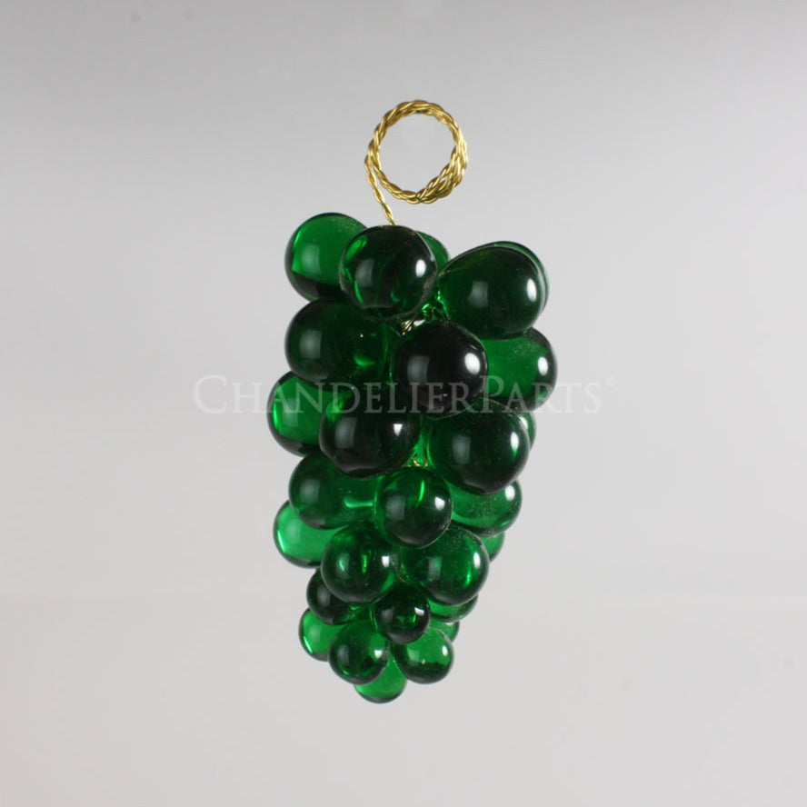 36 Crystal Grape Cluster w/ Gold Wire <br> (4 colors)