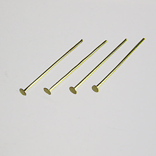 Brass Headed Pins (100/pack)