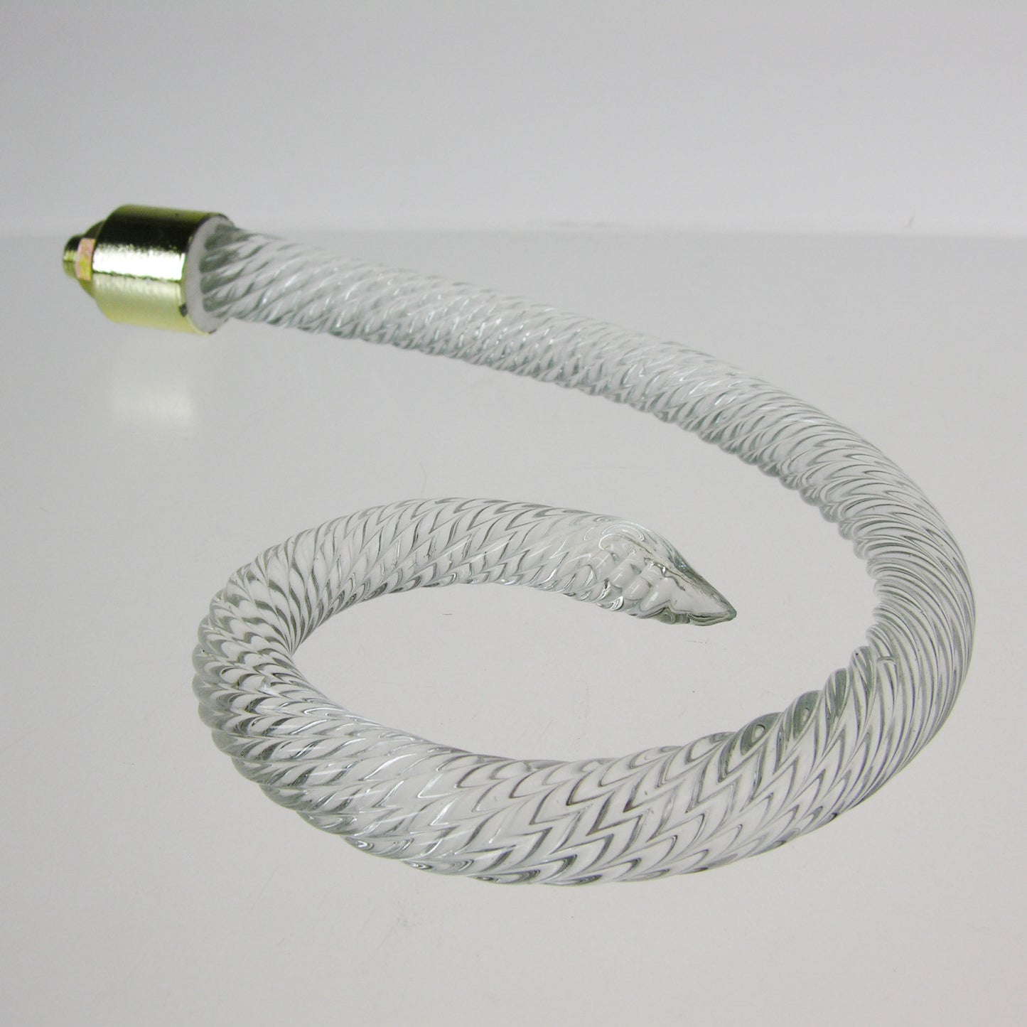 Rope Scroll Arm, Brass Ferrule