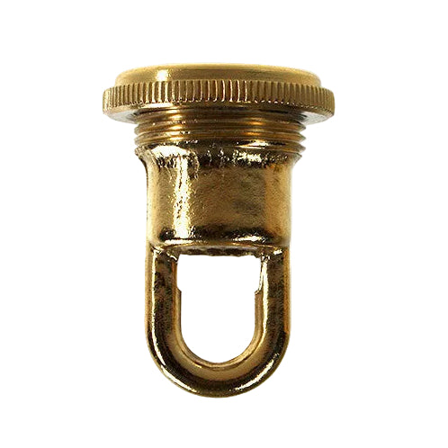 1-7/8" Gold Screw Collar Loop & Ring, 1/4 IP (For 1-1/16" canopy)
