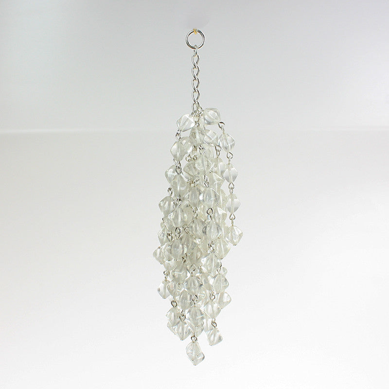 8mm Beaded Crystal Tassels <br> (3 styles)