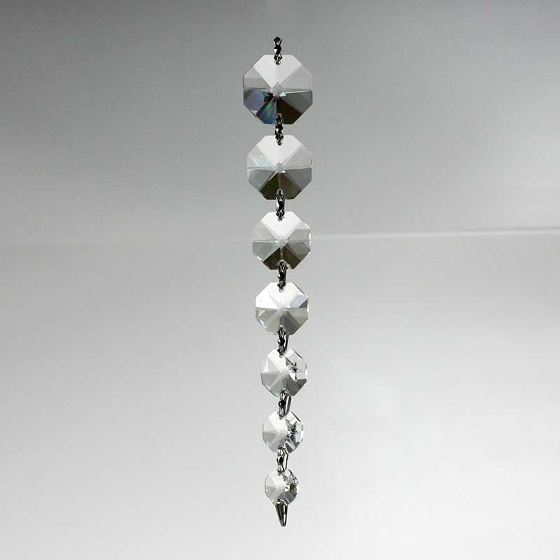 Graduated Crystal Octagon Chain<br>6, 7, 8 and 9 bead