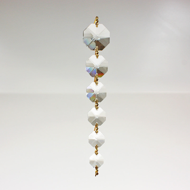 Graduated Crystal Octagon Chain<br>6, 7, 8 and 9 bead