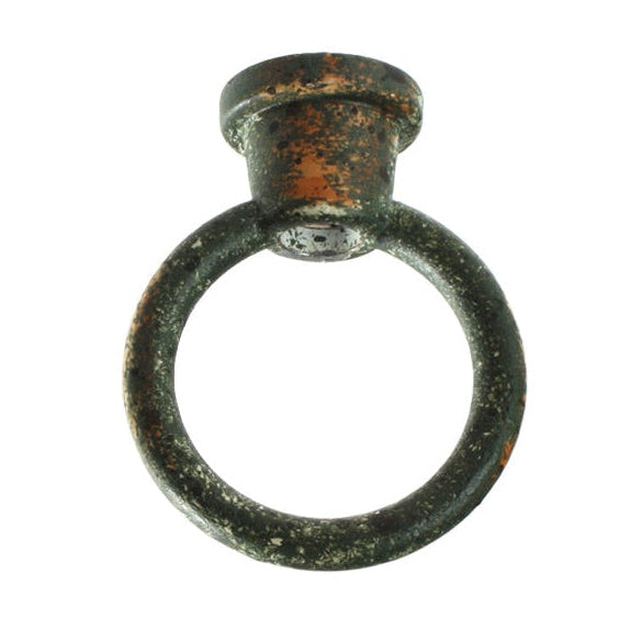 1-7/8" Antique Green Finish Female Loop, 1/8 IP