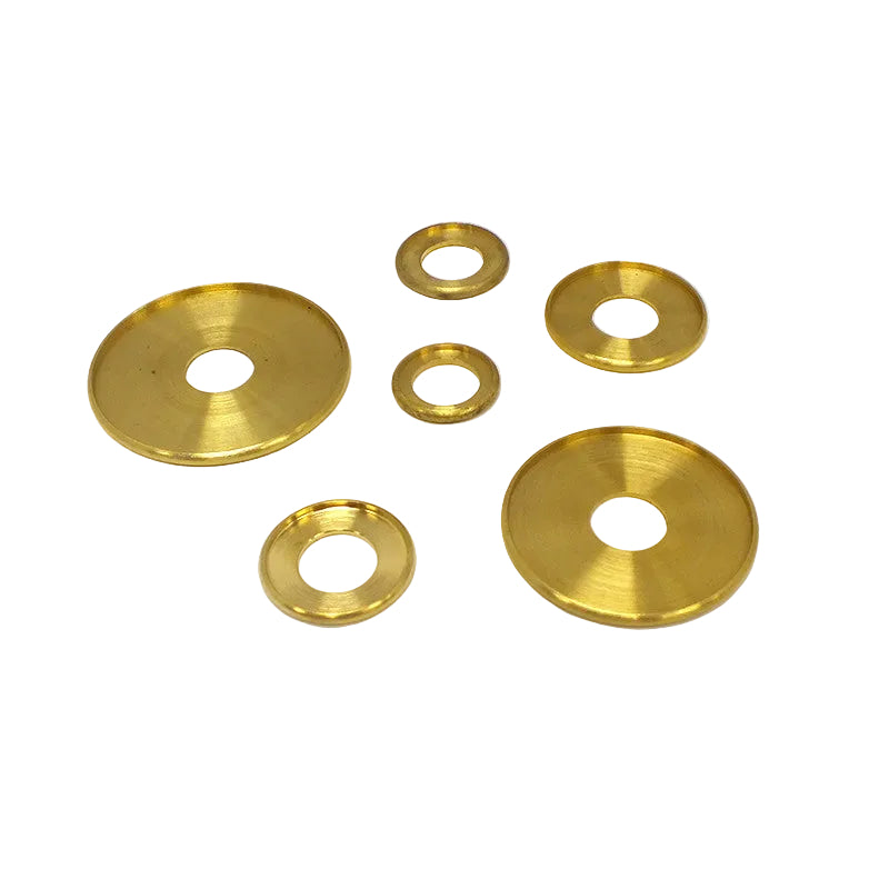 2" Brass Plated Check Ring, 1/4 IP Slip