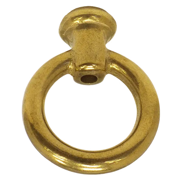 3-1/2" Large Heavy Cast Brass Loop w/ Wireway, 1/8 IP