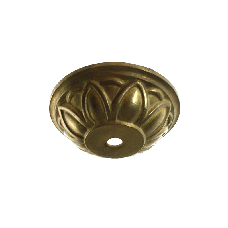 4" Brass Canopy