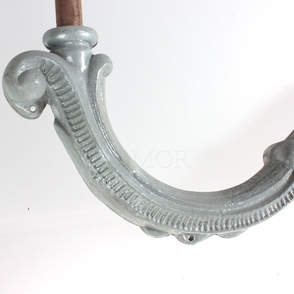 8" Antique Iron S Arm (2 colors)