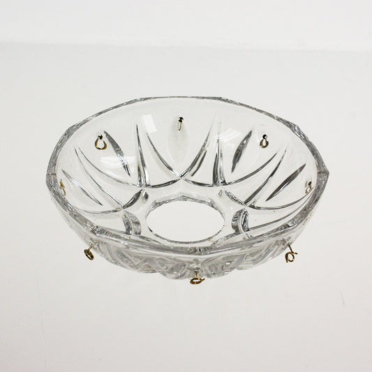 Clear Pressed Bobeche