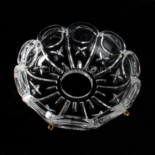 3-3/4" 5 Pin Pressed Bobeche