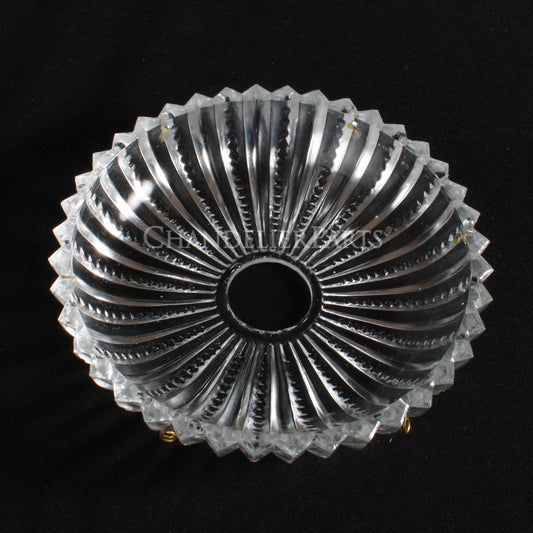 Jagged Edge Pressed Crystal Bobeche (Various Options)