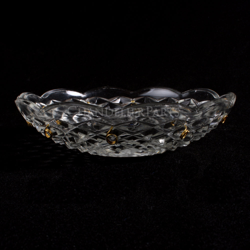 Pressed Crystal Bobeche (Various Options)