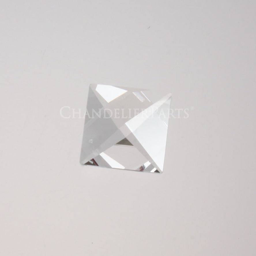 SWAROVSKI STRASS®<br>22mm Crystal Square (No Hole)