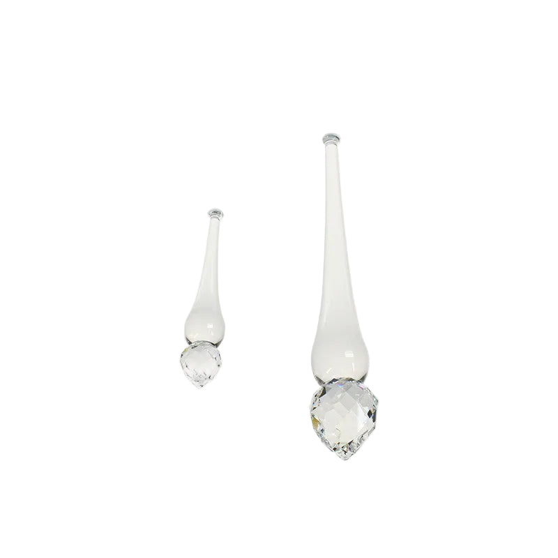 SWAROVSKI STRASS®<br>Crystal Decorative Spike Drop, Round Bottom