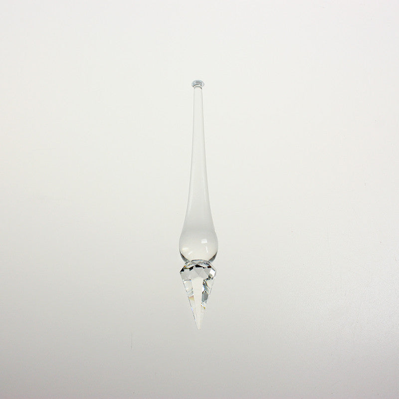 SWAROVSKI STRASS®<br>Crystal Decorative Drop, Pointed Bottom