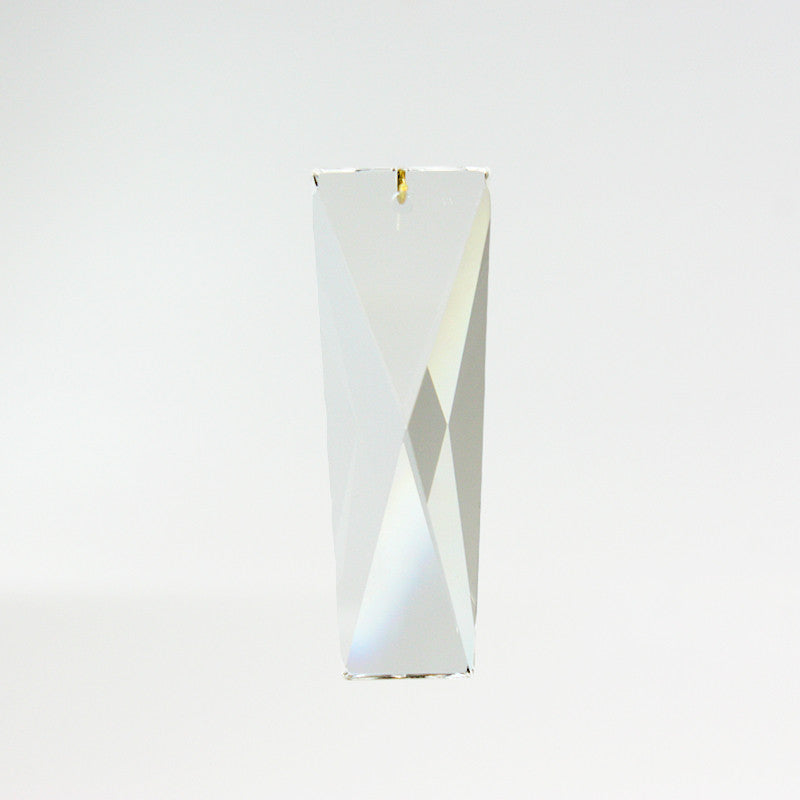 SWAROVSKI STRASS®<br>Crystal 1-Hole Coffin Stone (Hole on Wide End)