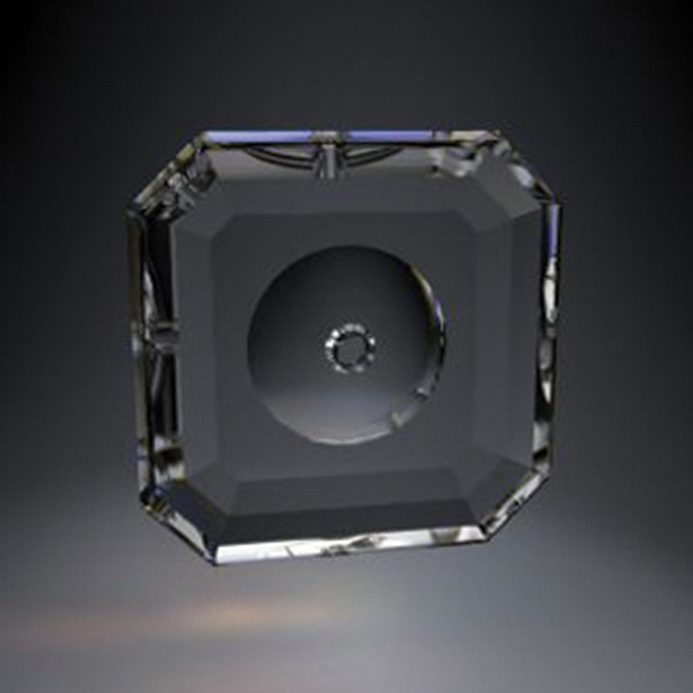 SWAROVSKI STRASS®<br>90mm Crystal Square Bobeche (No Pin Holes)