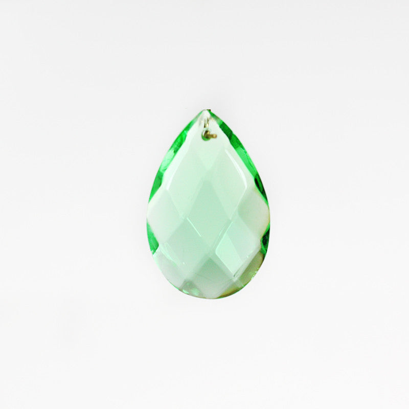 Czech 1-1/4" Colored Swedish Cut Teardrop