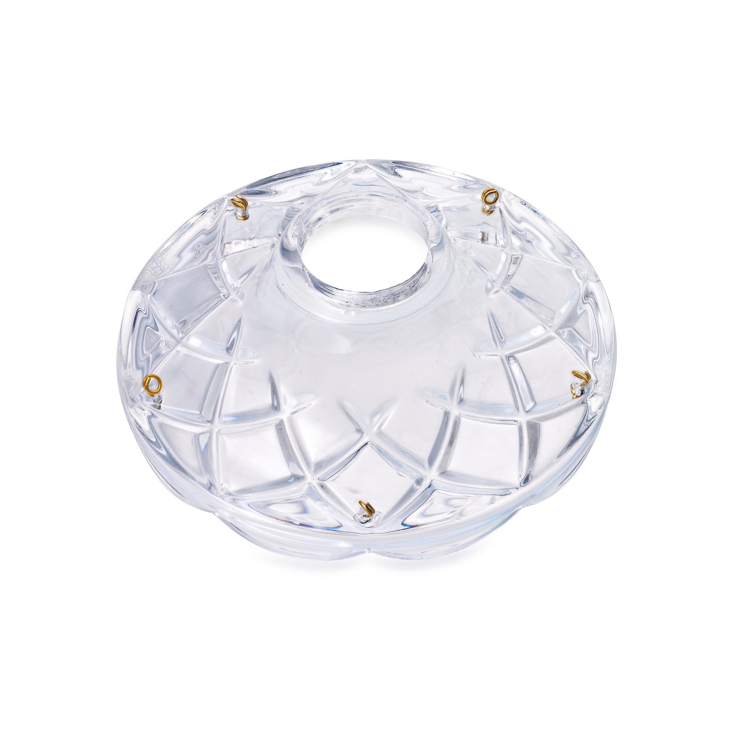 ASFOUR® Crystal<br>4-1/3" 5 Pin Clear Bobeche