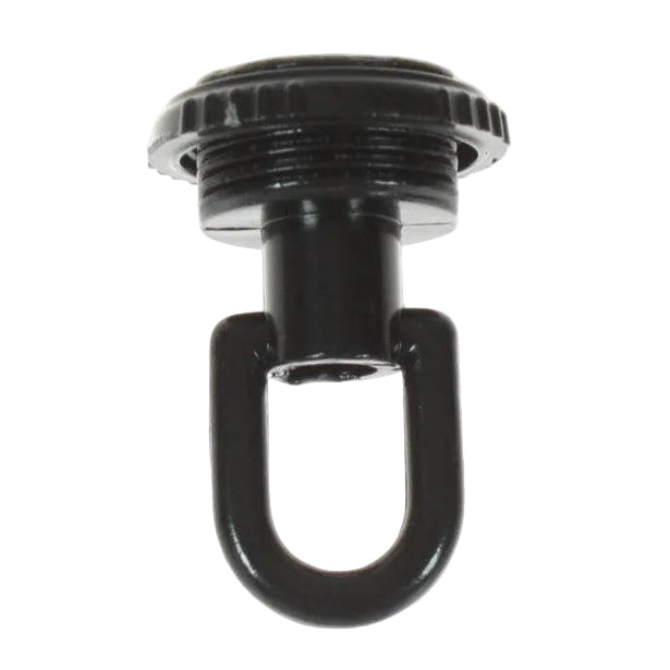 1-7/8" Black Screw Collar & Loop, 1/4 IP (For 1-1/16" canopy)