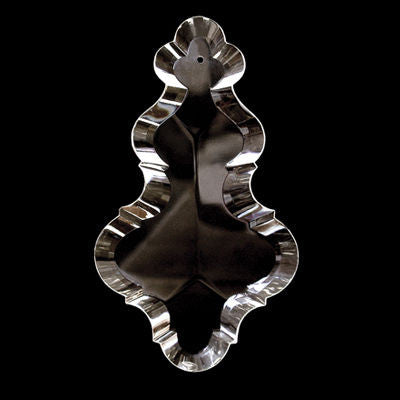 4 INCH / 105 X 60MM CRYSTAL PENDALOGUE PRECIOSA MACHINE CUT W/ 30% LEAD