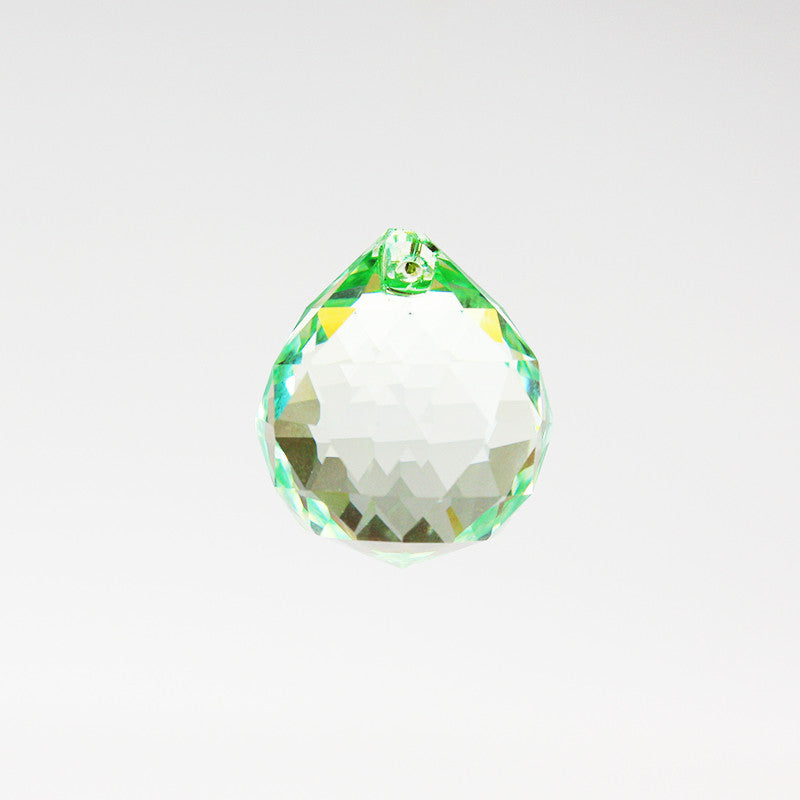 Preciosa® Crystal 20mm Light Peridot Faceted Ball