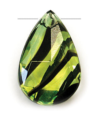 25MM 2 TONE ALMOND SIDE DRILLED