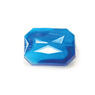 18MM 2 TONE FANCY CUT OCTAGON PENDANT W/ THRU HOLE