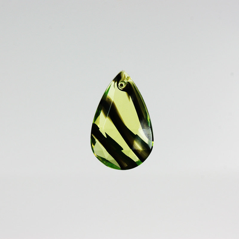 25mm 2 Tone Almond Front to Back Drilled <br> (10 colors) Pack of 12