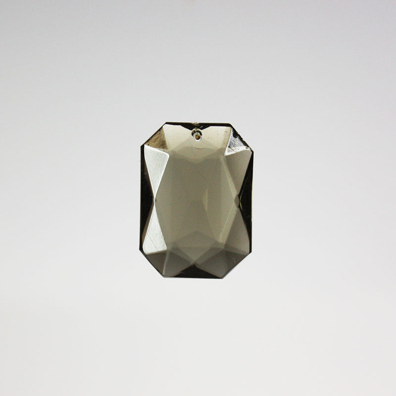 40mm Fancy Cut Octagon Rectangles w/ 1 Hole at Top<br> Pack of 12