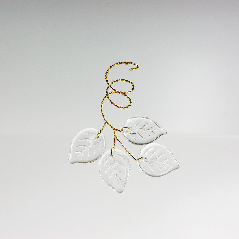 4 Czech Leaves Wired Together