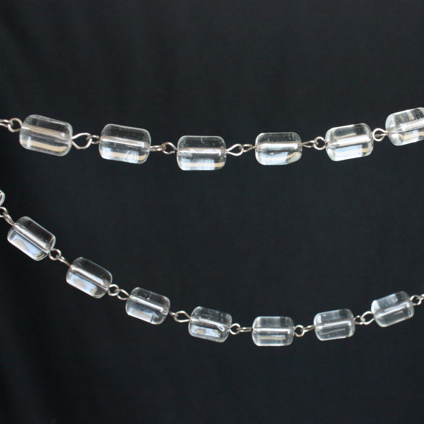 39" 10mm Barrel Bead Chain, Chrome Pinning