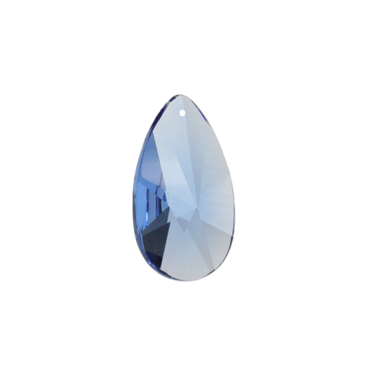 ASFOUR® Crystal<br>38mm Sapphire Radiant Cut Teardrop