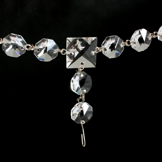 28" Crystal Octagon T-Chain